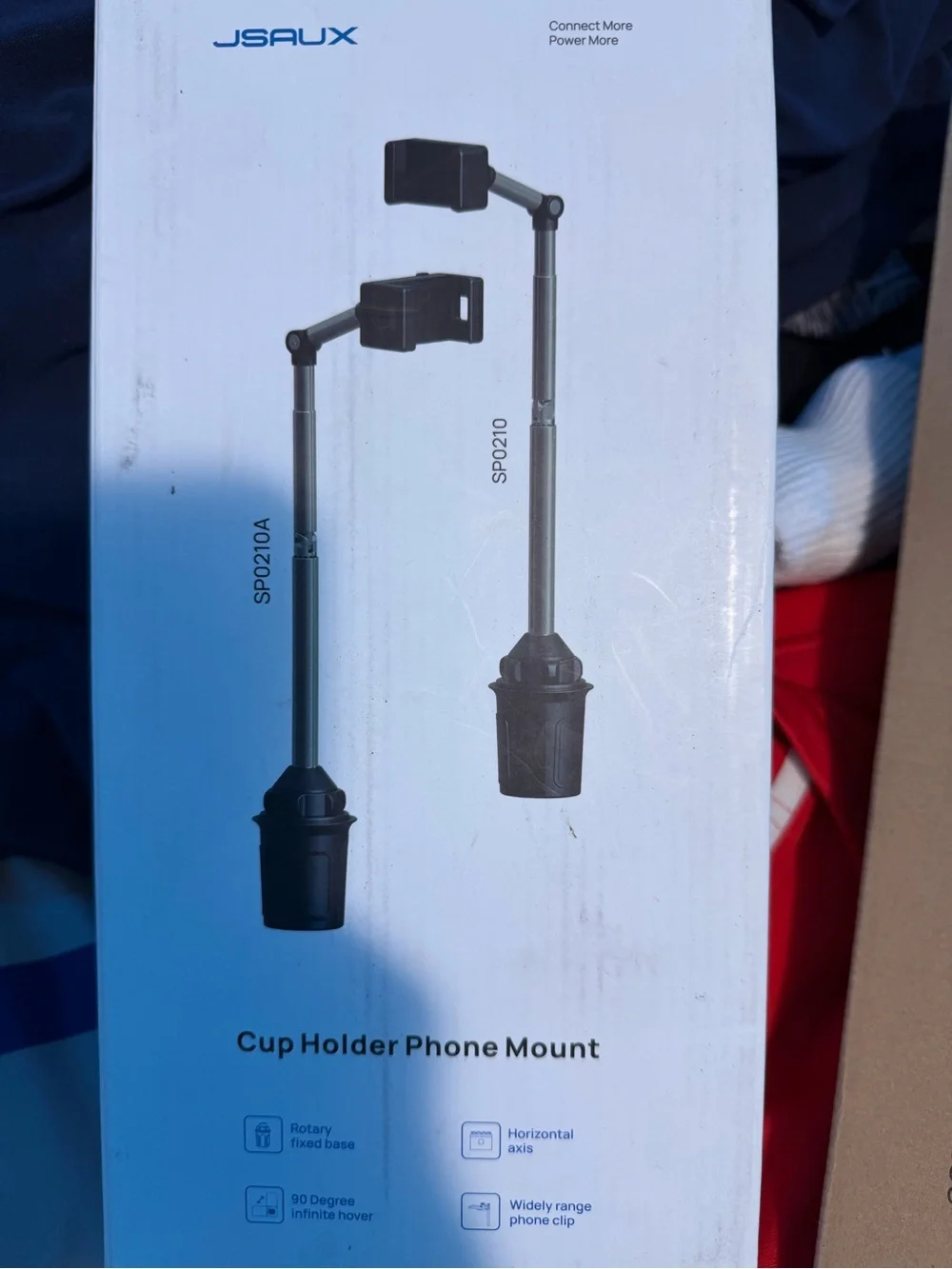 Amazon Black Cup Holder Phone Mount